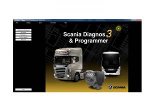 China Automobile Obd2 Bluetooth Scanner Software For SCANIA VCI2 / VCI3 Without USB Dongle on sale