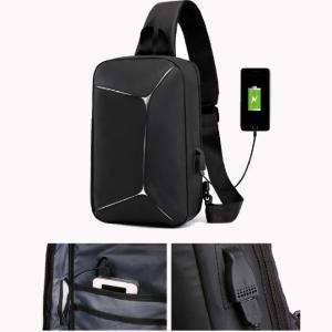 Wholesale USB Charging Oxford Cloth Reflective Chest Bag from china suppliers