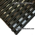 Walk Off Leisure Grid Anti Slip PVC Floor Mat Eco Friendly