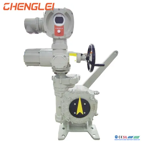 Eac / ISO / Sil/UL Explosion Proof Modulating Spring Return Electric Valve Actuator for Gate Valve