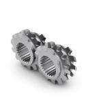 Wear Resistance Twin Extruder Screw Element Extruder Spare Parts