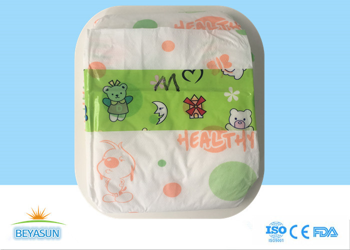 Professional Custom Baby Diaper Anti - Leak With Elastic Waistband
