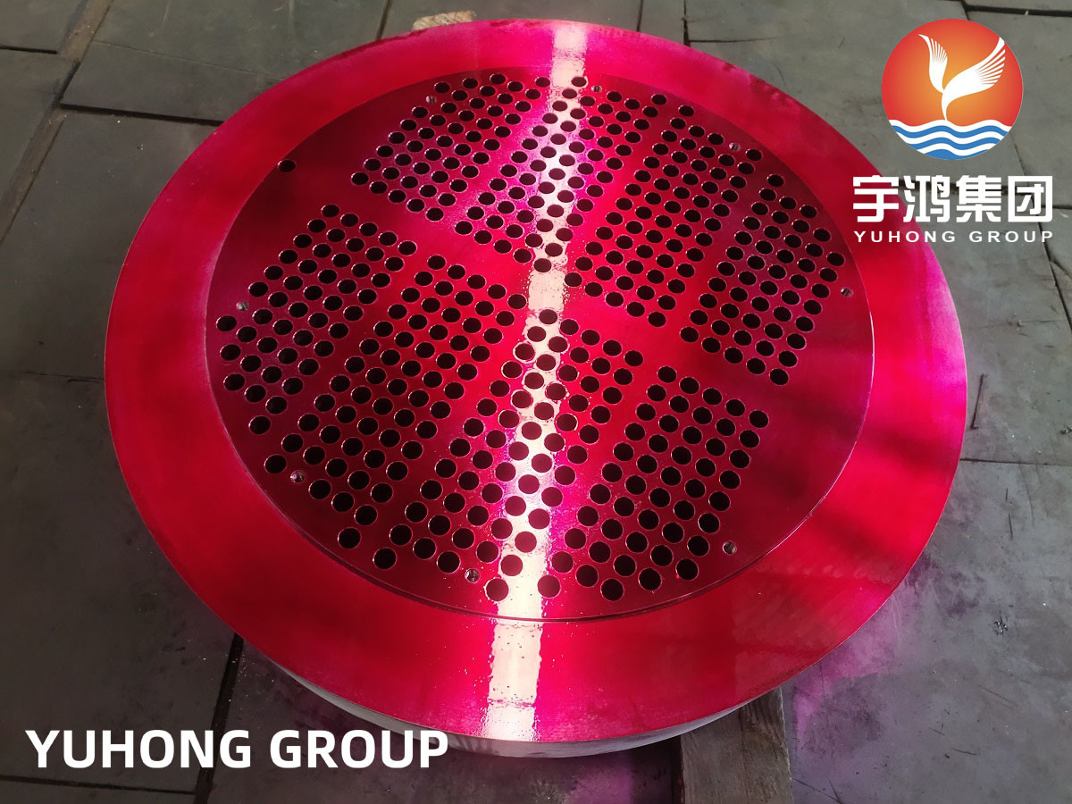 ASME SA182 Stainless Steel Tubesheet 304 / UNS S30400 / 1.4301 Tube Plate