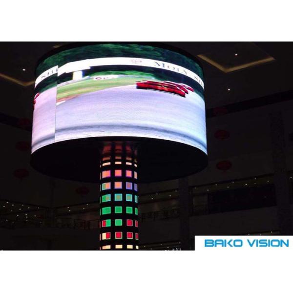 Full Color Easy-Maintenance, Space Saving Flexible Rubber LED Display with Soft Module for Creative Installations