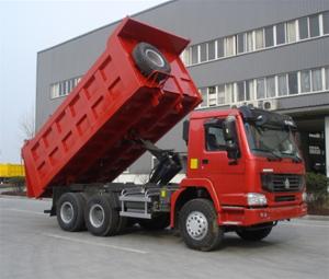 Wholesale Red SINOTRUK Euro II Mining Dump Truck With Φ420mm Single Plate Dry Clutch from china suppliers