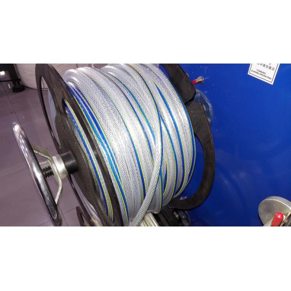 Garden Hose / Braided Yarn Reinforced PVC Hose Extrusion Line , PVC Plastic Pipe Extrusion Machine