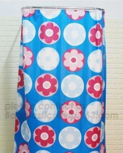 Wholesale biodegradabwaterproof Eco-friendly Shower Curtain, PEVA materails Shower Liner, Waterproof Polyester Shower Bath Curtain from china suppliers