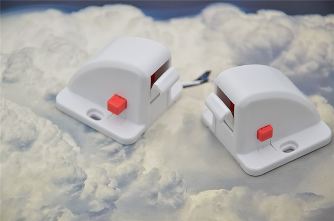 Hidden Drawer Cabinet Child Safety Lever Door Locks 4.2*4*3.5cm Size Long Lifespan