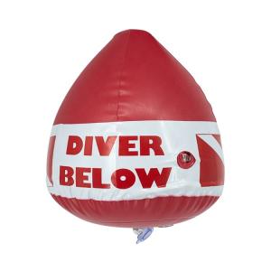 Wholesale Red Scuba Marker Buoy Lightweight , PVC Inflatable Marker Buoy Wear Resistance from china suppliers