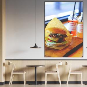 Wholesale 86 Inch Commercial Cafe Digital Signage Advertising Kiosk Display Screen from china suppliers