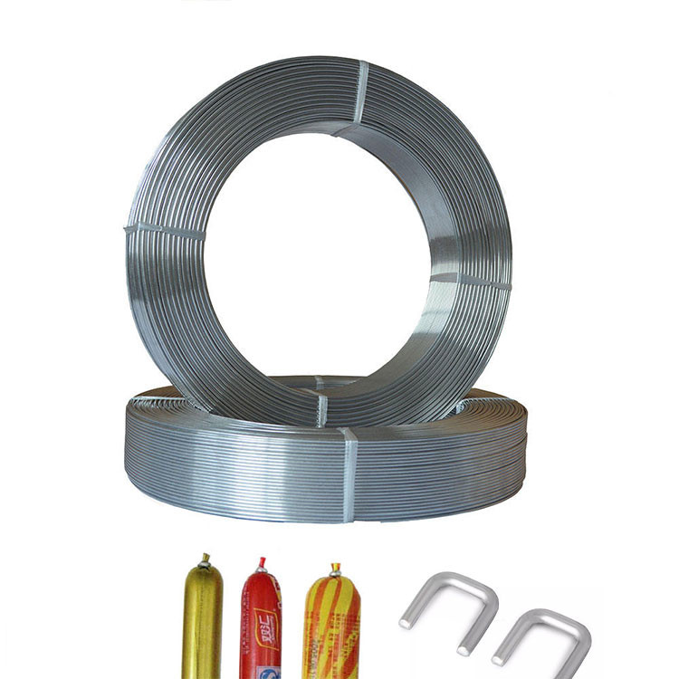 5.5kg/Roll Highest Level Food Grade Aluminium Wire Roll Clips For Sausages Casing