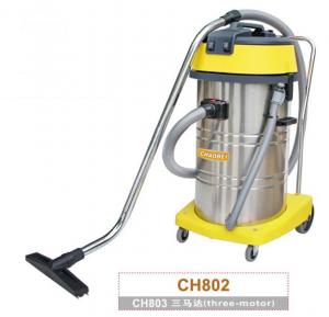 China Powerful 80L Wet And Dry Vacuum Cleaner / Room Service Equipment With Stainless Steel Bag Tank on sale