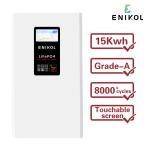 8000 Times Cycle 300AH 48V Solar Battery Touch Screen Display Lifepo4 Battery