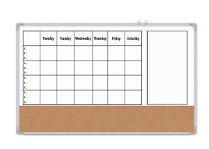 Wholesale Porcelain Rolling Magnetic Dry Erase Whiteboard With Aluminum Frame from china suppliers