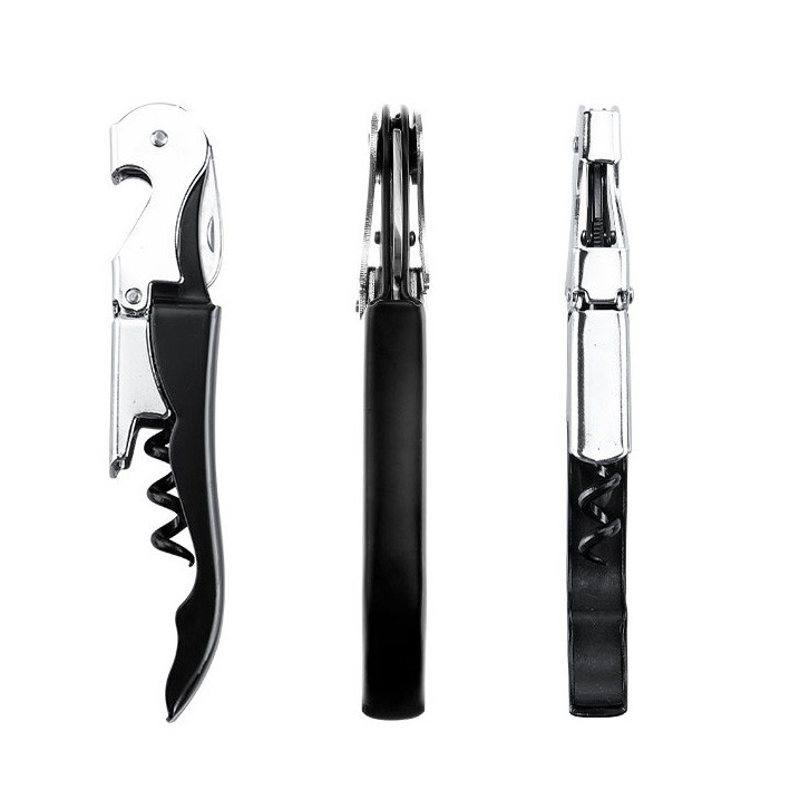 4 Piece Corkscrew And Wine Stopper Set