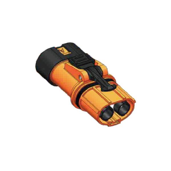 EMI Shielded 2 Pin Power High Voltage Interlock Connector CE Approved