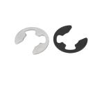 DIN6799 GB896 Stainless Steel E-Shaped Snap Ring Black Open Retaining Ring E