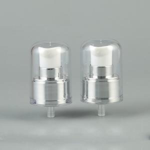 Wholesale 20mm Mist Sprayer 20/410 24/410 Makeup Pump Dispenser Shiny Silver from china suppliers