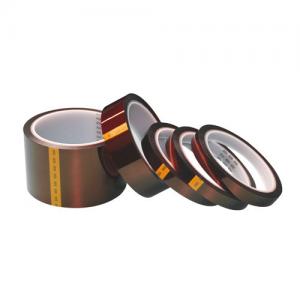 Wholesale Heat Resistant Polyimide Film Silicone Adhesive Low Static Kapton Tape from china suppliers