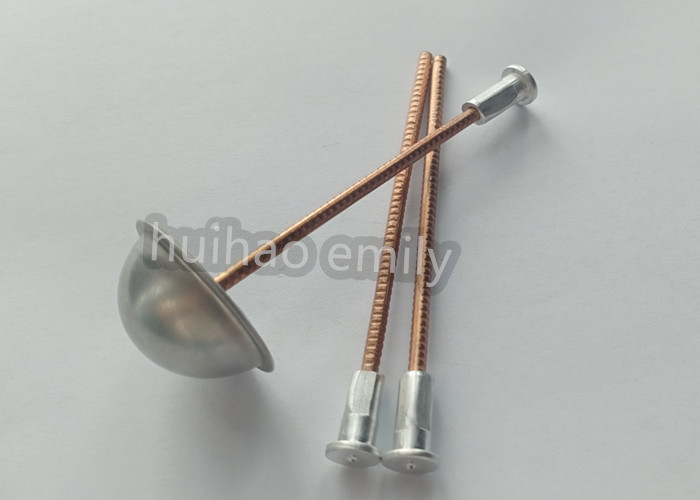 Aluminum Base Insulation Cd Weld Bimetallic Pin With Sharp End
