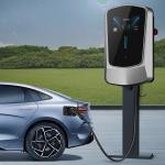 OCPP1.6 48A 4.3" Screen Commercial Wall Mounted Electric Car Charging Stations