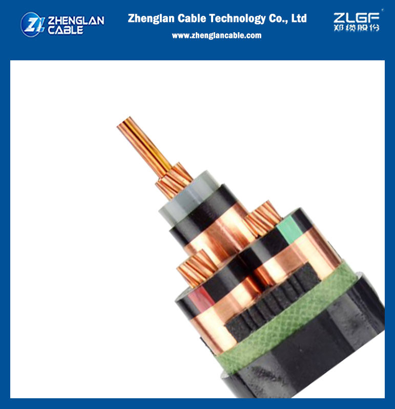 Single Core 3 Core Armoured Underground Power Cable 3.6/6kv~26/35kv