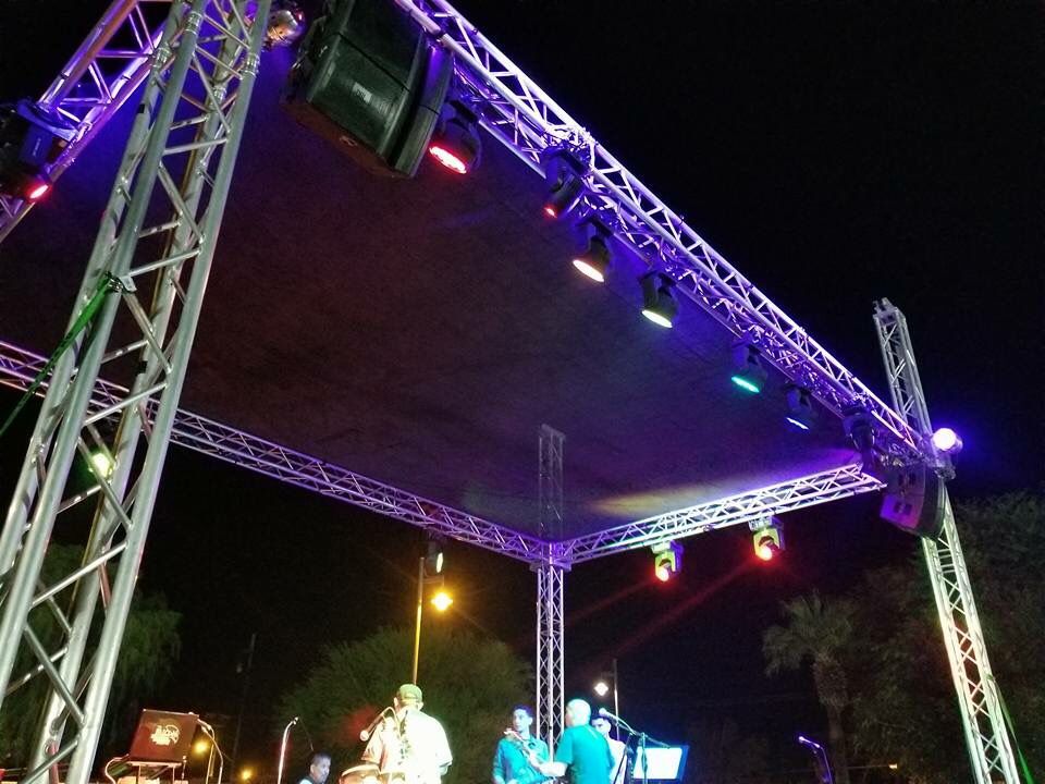 Highly Durable Aluminum Concert Backdrop Canopy Roof Truss for Show and Performance