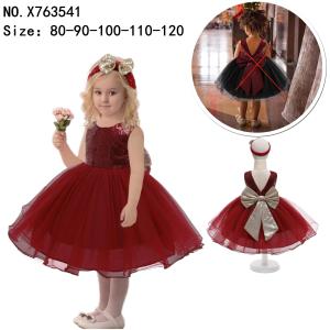 Wholesale girl's princess dress evening dress wear party dress ready goods ready to ship stock 34 from china suppliers