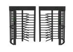 550mm Arm Full Height Turnstile Rainproof Housing Powder Coated SS316