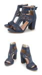 YTH016 Shoes Metal Chain Children'S Boots Autumn 2021 New Fashion Stiletto High