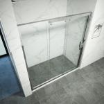 Hinged Bifold explosion proof Glass Shower Door