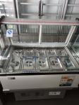 Ice Porridge Ice Cream Small Display Cabinet 8 Barrels 10 Plates