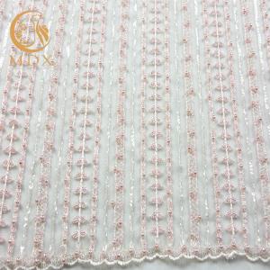 Wholesale MDX 3D Bridal Lace Fabrics 20% Polyester Lace Material For Dress from china suppliers
