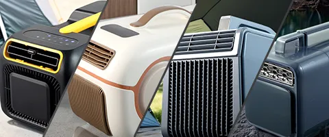 Mini Portable Air Conditioner AC Powered Tent Air Conditioning for Car Small Room