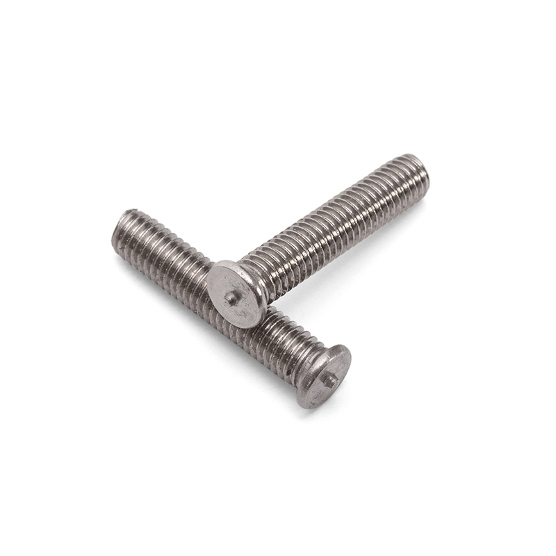 ISO Standard Bright Finish Stainless Steel Spot Welding Stud Screw M3 M4 M5 M6 M8 for Welding Equipment Parts and Supplies