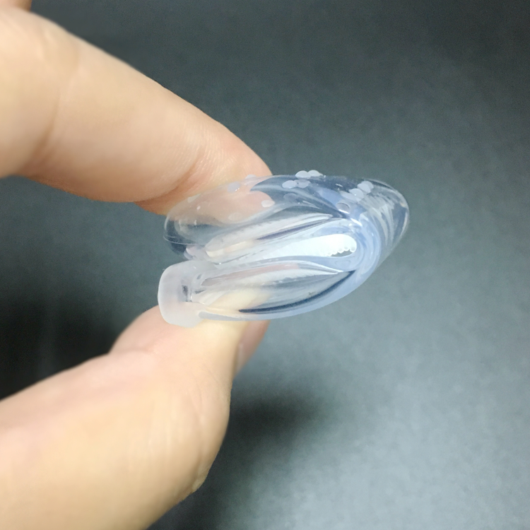 High Quality Food Grade Eco-Friendly Soft Kid Toy Silicone Baby Finger Toothbrush