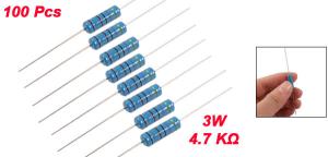 Wholesale Precision Metal Film Resistor 3W 4.7K 1% from china suppliers
