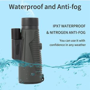 Wholesale 22mm Eyepiece Cell Phone Monocular 12x56 High Index Bak4 Prism Optics from china suppliers