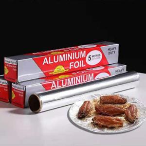 Wholesale Kitchen Use 0.02mm Food Packaging Aluminium Foil Roll 8011 H14 from china suppliers
