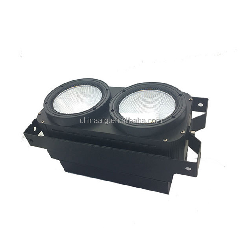 COB200W 2 Eyes Vegetable LED Light Bar IP33 For Stage And Facial Lighting