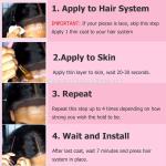 38ml Volume Private Label Waterproof Extreme Hold Hair Wig Adhesive For Wigs