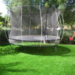 Artificial Lawn Grass For Hotel Other Commercial Buildings Easy Maintenance