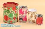 Packaging Empty Airtight Food sealed storage sweets cookies Dry fruit flower Pop