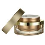 Acrylic Base Material 30g 50g Eye Shape Cream Jar For Beauty Packaging