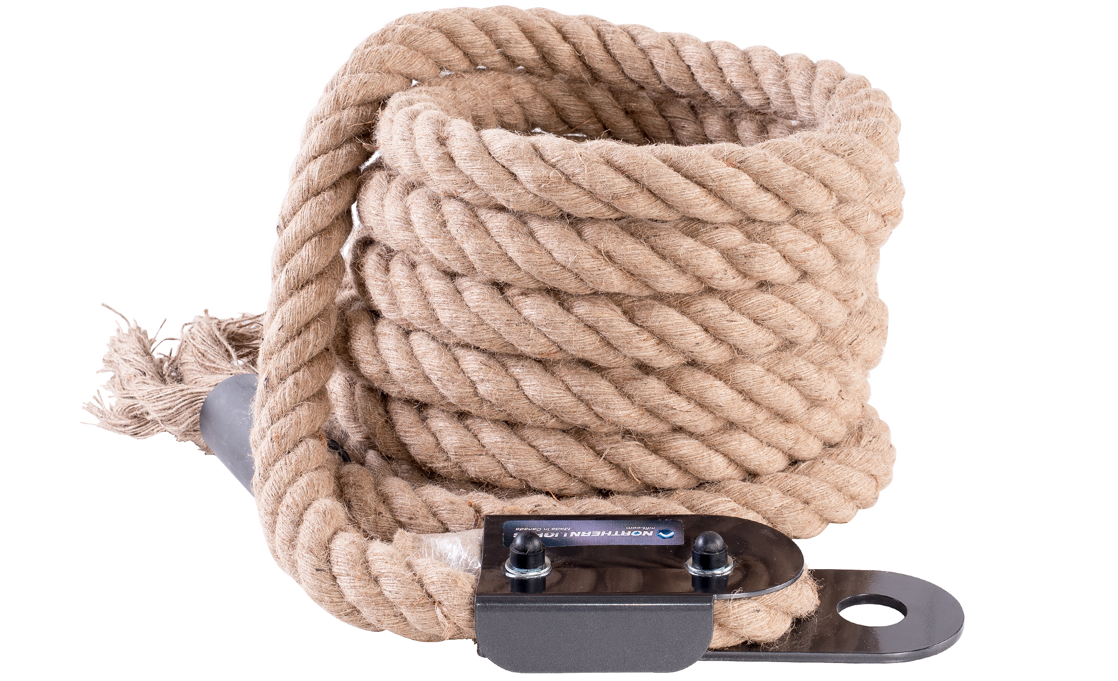 Customized Dia 38 mm 3 Strand Natural Brown Jute Ship Boat Rope for Within 0-1000m