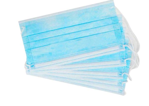 Anti Pollution Disposable Breathing Mask Waterproof And Non - Woven Disposable