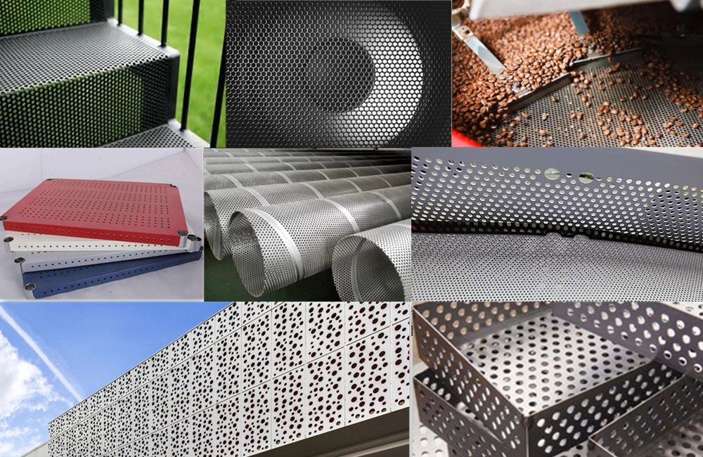 2mm 3mm Hole Size Stainless Steel Perforated Metal Sheet Mesh Decorative Sheet for Ventilating