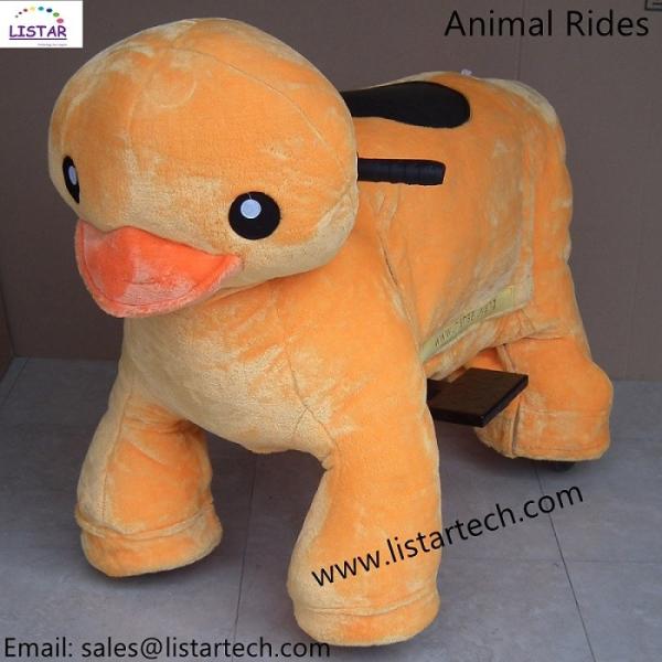 Animales Electricos Montables Stuffed Ride Electric Animal Car 4 Wheels Animal