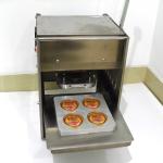OEM Boba Yogurt Cup Lid Sealing Machine 1000pcs/ Hour Steel SS201