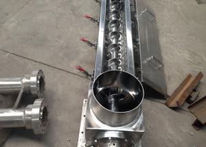 Wholesale Easy Cleaning Horizontal Industrial Screw Conveyors For Food / Medicine from china suppliers